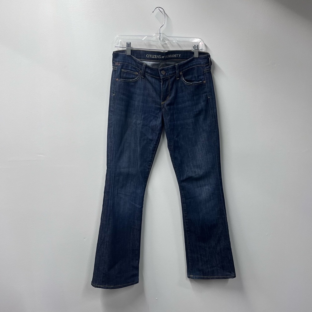 Citizens of Humanity Dita Petite Bootcut Dark Wash Denim Jeans Women's 27